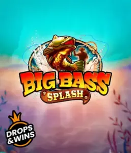 Explore the action-packed world of Big Bass Splash slot by Pragmatic Play, showcasing a dynamic fish leaping out of water. This graphic depicts the essence of angling with bold graphics and lively typography. Perfect for those who love fishing-themed games, promising a thrilling adventure. 